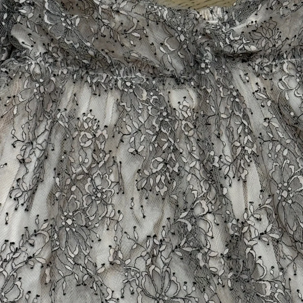 NEW Free People Heavenly Lace Tunic Top Champagne Toast Size XS Romantic‎ Blouse